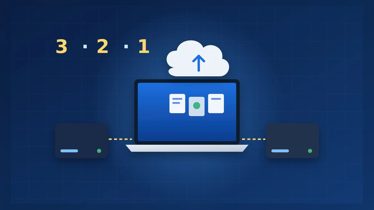 How to back up your computer in 2026: external drive, cloud and the 3-2-1 rule